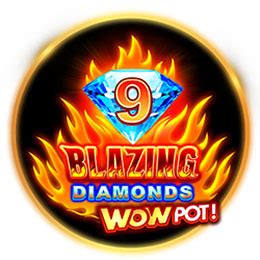 9 Blazing Diamonds Wowpot Pokerstars