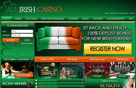 All Irish Casino Apostas