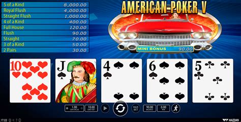 American Poker 5 Online Gratis