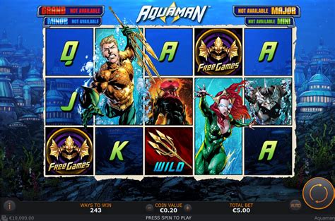 Aquaman Slot - Play Online