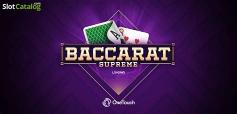 Baccarat Supreme Slot Gratis