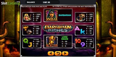 Barbarian Riches Bwin