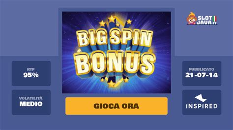 Big Spin Bonus Betano