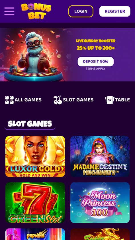 Bonusbet Casino App