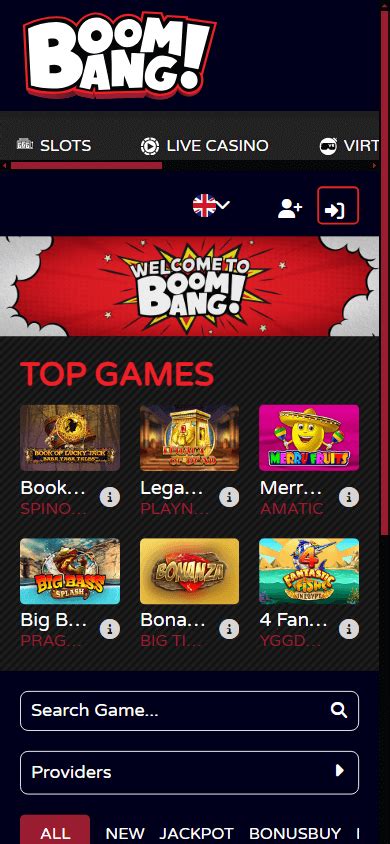 Boombang Casino Mobile