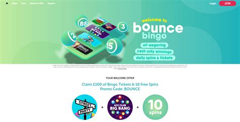 Bounce Bingo Casino Codigo Promocional