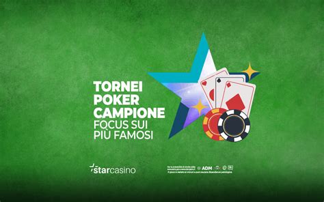 Casino Campione Tornei Di Poker