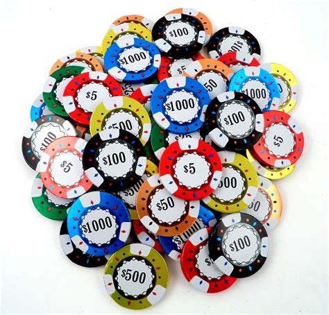 Chocolate Casino Poker Chips