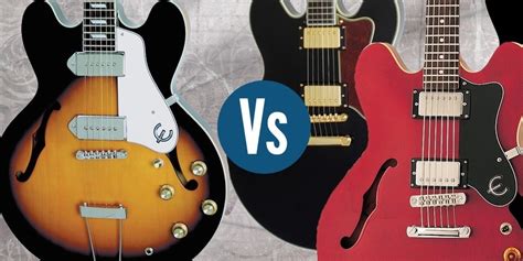 Diferenca Entre A Epiphone Dot Casino E Sheraton