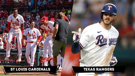 Estadisticas de jugadores de partidos de St. Louis Cardinals vs Texas Rangers
