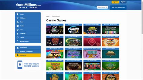 Euro Millions Com Casino Review