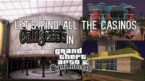 Grand Theft Auto San Andreas Casino Roubo