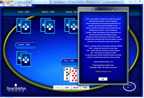 Holdem Poker Software