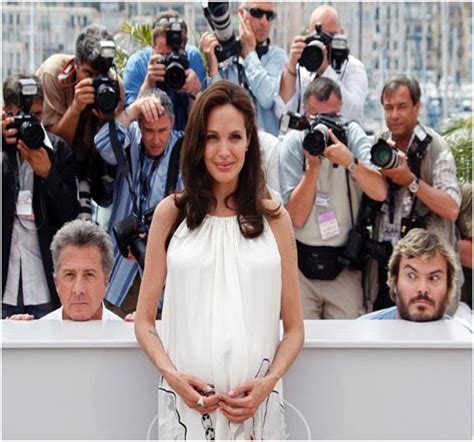 Jack Black Photobomb Angelina Jolie