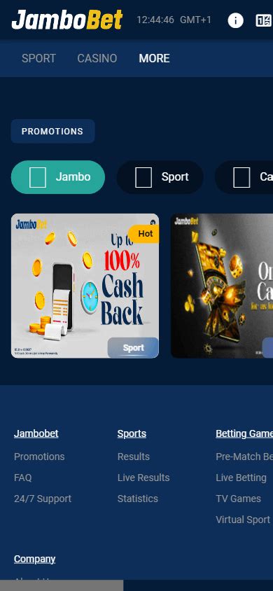 Jambobet Casino App