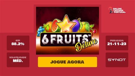 Jogar 6 Fruits Deluxe Com Dinheiro Real