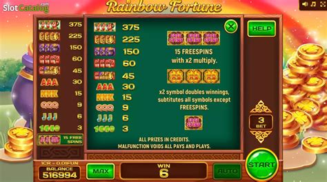 Jogar Rainbow Fortune 3x3 Com Dinheiro Real