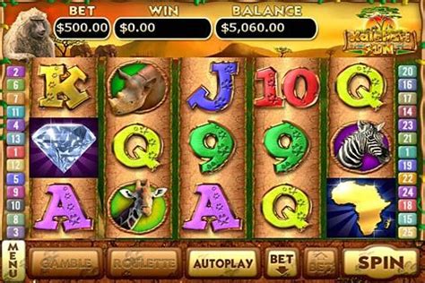 Kalahari Slots De Download Gratis