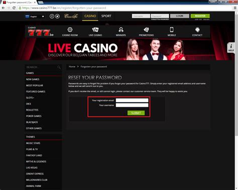 Livecasino Login