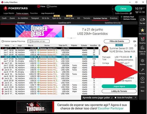 Lobby Pokerstars Ocultar Automaticamente Desativar