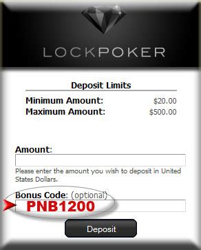 Lock Poker Casino Bonus Code