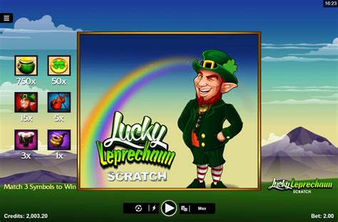 Lucky Leprechaun Scratch 888 Casino