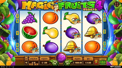 Magic Fruits 4 Deluxe Netbet
