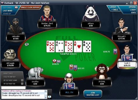 O Full Tilt Poker Gratis De 10 Libras