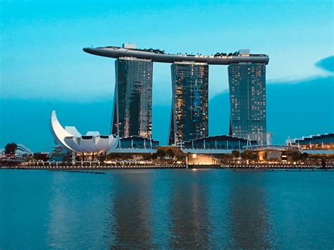 O Marina Bay Sands Casino Singapura Fotos