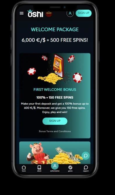 Oshi Casino Mobile