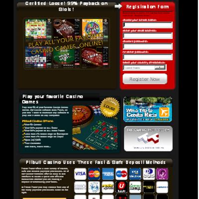 Pitbull Casino Login