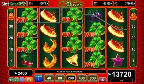 Play 40 Mega Clover Slot