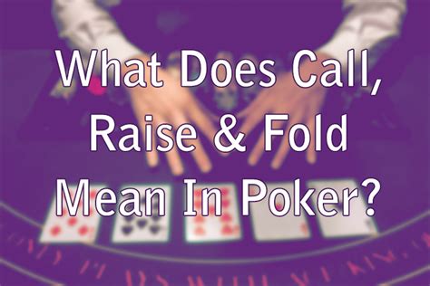Poker Raise Ou Fold