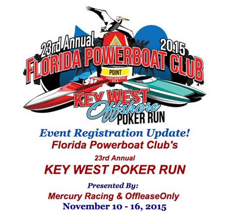 Poker Run Key West Datas