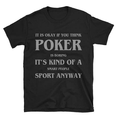 Poker T Shirts Canada