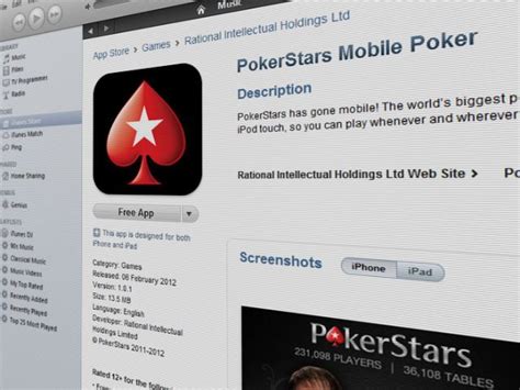 Pokerstars Para O Iphone 3g