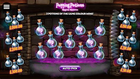 Popping Potions Magical Mixtures 888 Casino