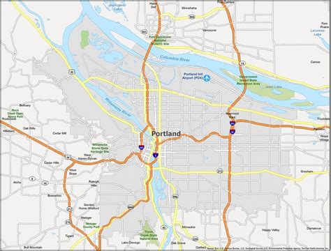 Portland Casinos Mapa