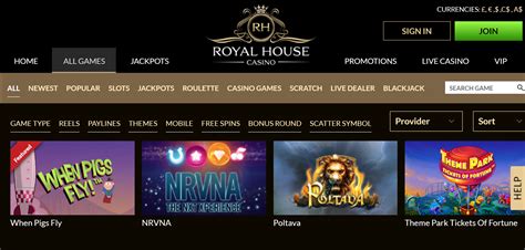 Royal House Casino Aplicacao