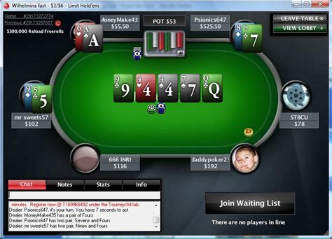 Scoala De Poker Pokerstars