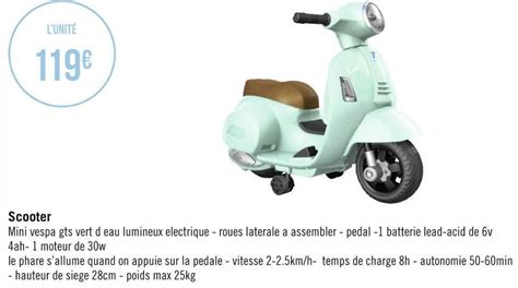 Scooter 125 Geant Casino