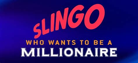 Slingo Who Wants To Be A Millionaire Bwin