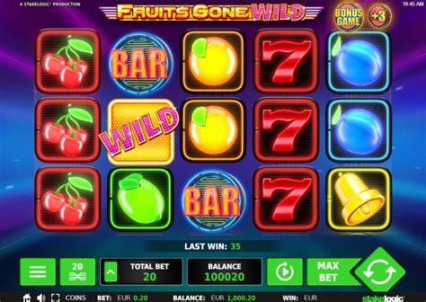 Slot Fruits Gone Wild