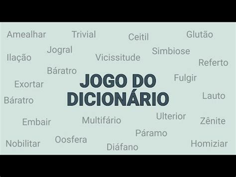 Sonho Dicionario De Jogo