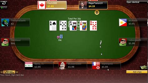 Texas Holdem Online 888
