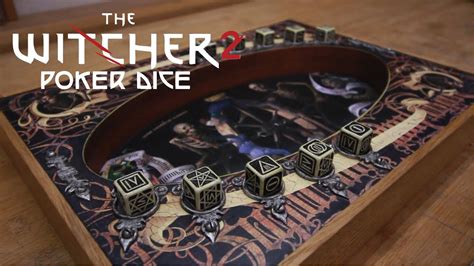 The Witcher Dados De Poker O Novato