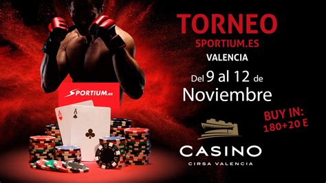 Torneos Casino Cirsa Valencia