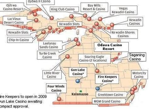 Traverse City Casinos Mapa