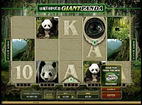 Untamed Giant Panda Sportingbet